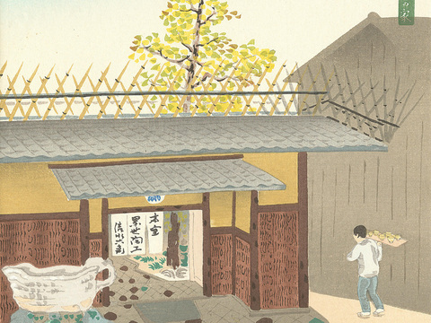  日本浮世绘风景画，日本著名景点绘画24 