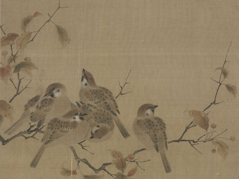  现代其他壁纸_植物壁纸_花鸟壁纸贴图 