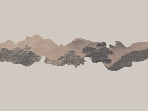  现代其他挂画_水墨画_书法贴图 