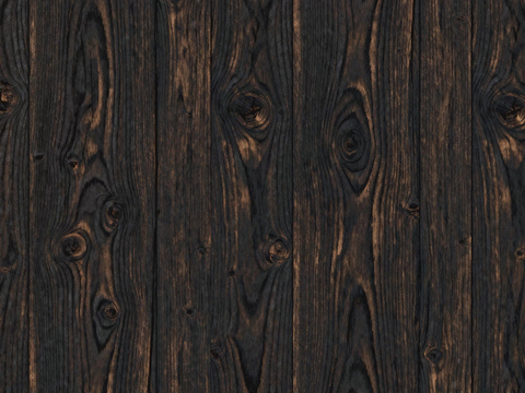 深咖色木纹板 深色木板 深色防腐木 黑碳化木