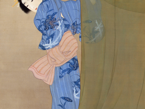  日本浮世绘人物画，日本清新人物画9 