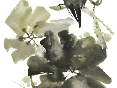 现代其他挂画_水墨画贴图