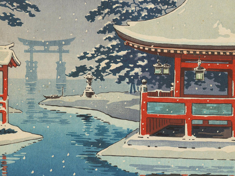 日本浮世绘风景画48