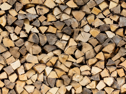  现代其他木头_无缝柴火堆横截面贴图 