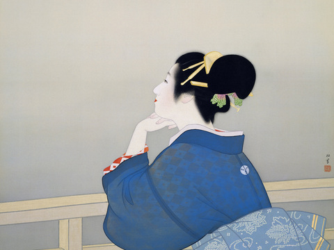 日本浮世绘人物画，日本清新人物画12