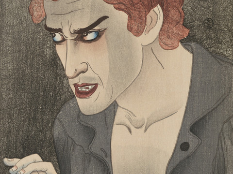  日本浮世绘人物画，日本清新人物画56 