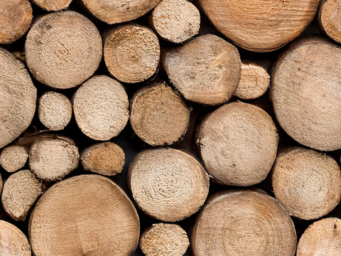 现代工业其他木头_无缝原木堆横截面贴图