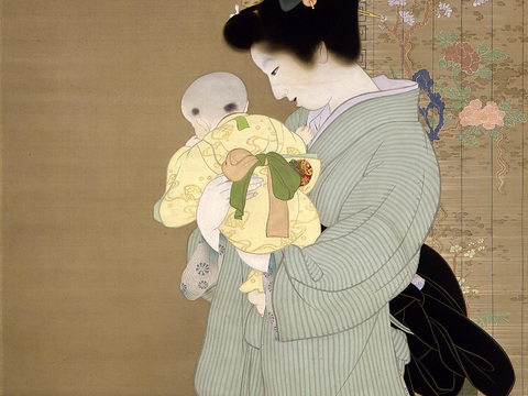 日本浮世绘人物画，日本清新人物画53