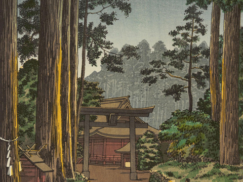  日本浮世绘风景画35 