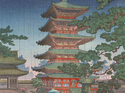  日本浮世绘风景画10 