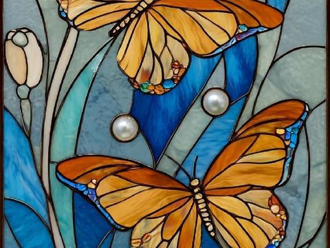 现代其他花纹玻璃_艺术玻璃_彩绘玻璃_花纹玻