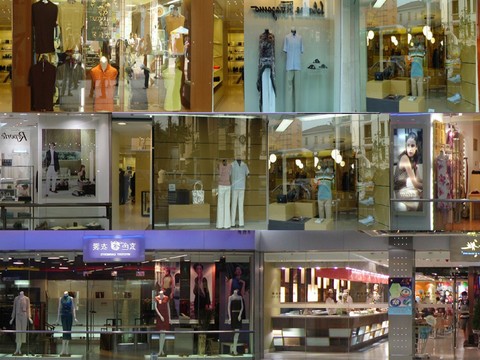 现代其他玻璃_轻奢意式玻璃_商场玻璃贴图