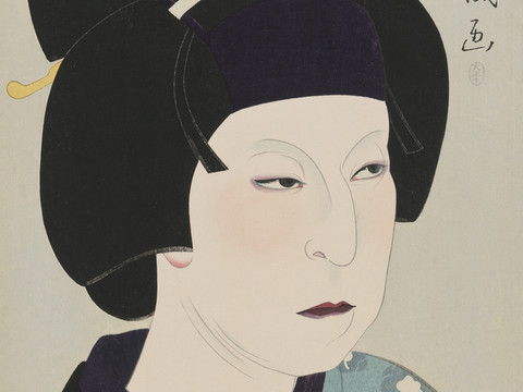 日本浮世绘人物画，日本清新人物画102