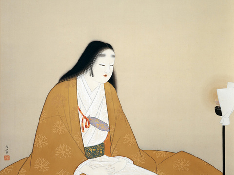 日本浮世绘人物画，日本清新人物画46