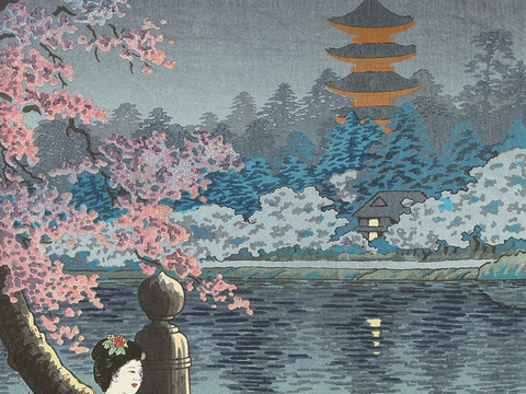 日本浮世绘风景画7