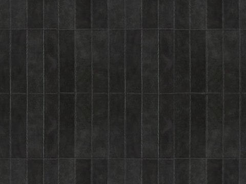 无缝新中式条纹砖_仿古砖黑色长条墙_长条墙砖复古砖