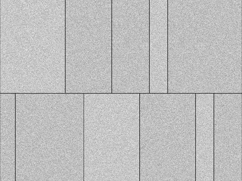 无缝工字铺芝麻灰_花岗岩广场砖