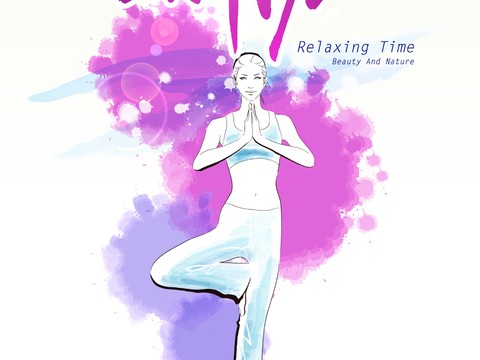 瑜伽广告海报20