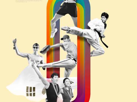 创意体育运动海报广告2