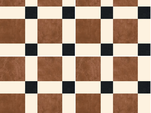 法式中古花纹砖_几何花纹砖