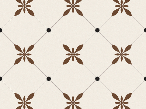  暖色地砖_无缝咖色小花砖_柔光砖_地砖 