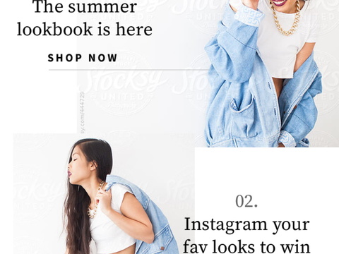 时尚服装广告09