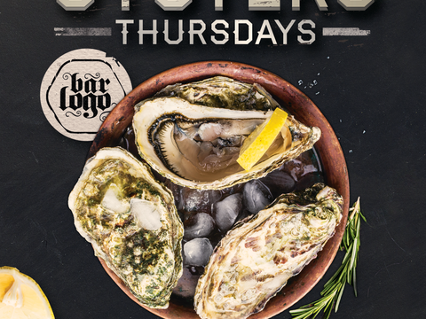 西餐美食广告海报11