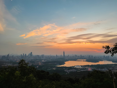 天空外景_晚霞_火烧云_傍晚_落日_夕阳