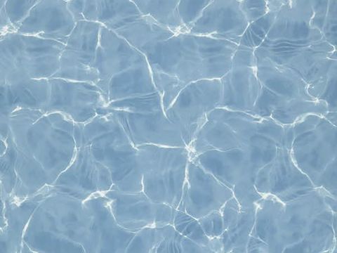 水波纹清澈蓝色真实