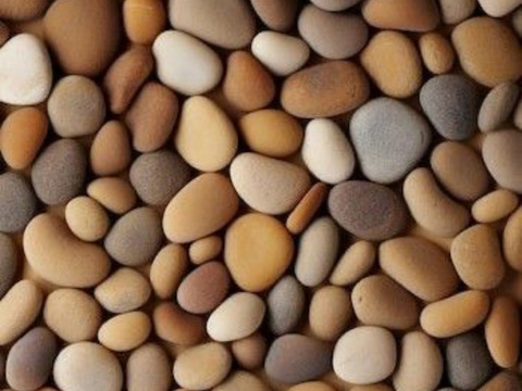  现代鹅卵石，石子，碎石，砂砾石，水洗石，彩色雨花石， 