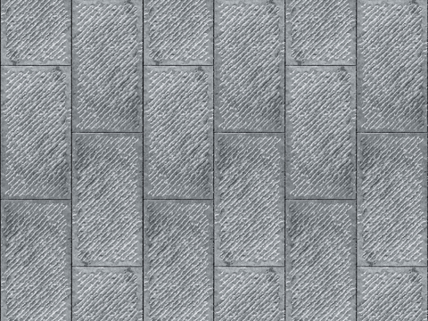  无缝防滑青石板路面贴图 