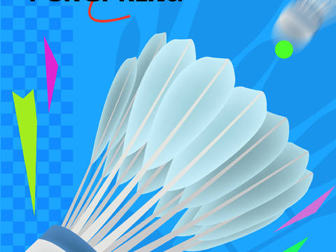 体育运动比赛篮球足球排球羽毛球乒乓网球广告海报8