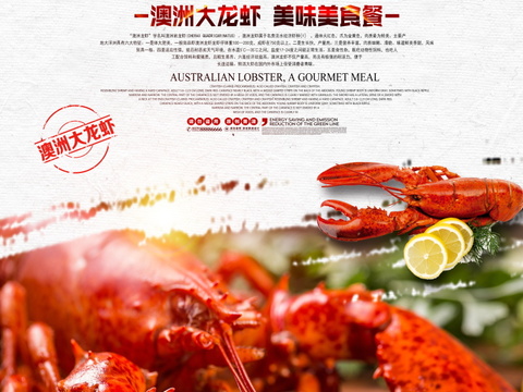  中华美食西餐餐厅饭店烧烤海鲜火锅海报71 