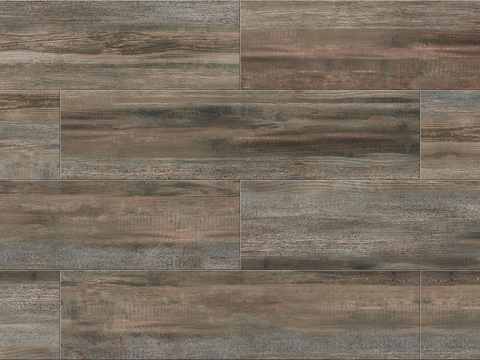  无缝工字拼旧木地板 