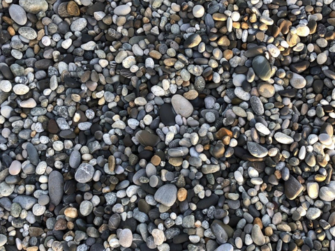 现代小鹅卵石，石子，碎石，砂砾石，水洗石，雨花石，