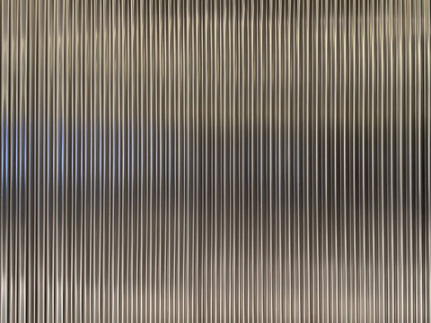  金属格栅板墙面 