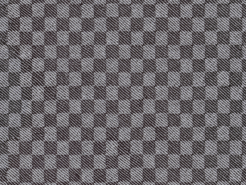 无缝棋盘格布料_简约针织布