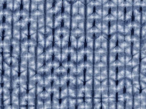  蓝色手工蜡染扎染布纹28 