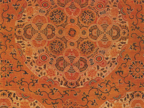  中国传统服饰纹理图案，吉祥图案，富贵图案333 