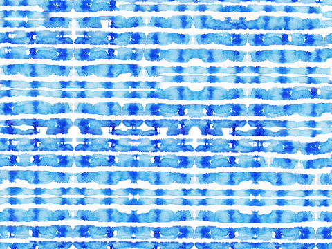  青色靛蓝水彩扎染蜡染布纹纹理4 