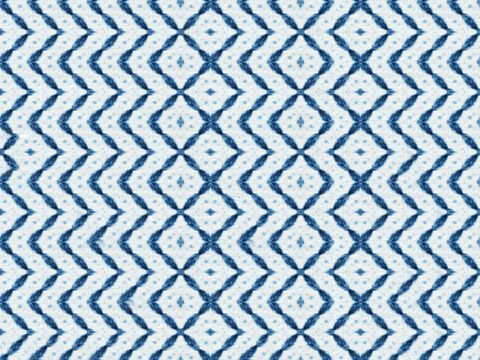 手工扎蓝布纹44