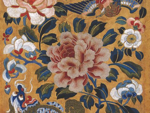 中国传统服饰纹理图案，吉祥图案，富贵图案72