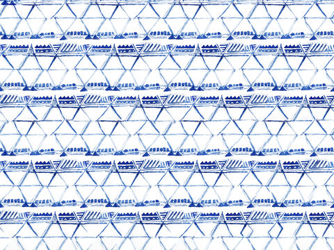  青色靛蓝水彩扎染蜡染布纹纹理16 