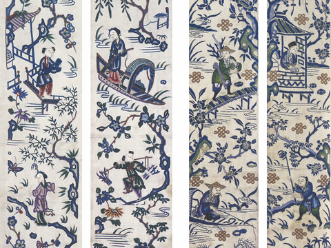 中国传统服饰纹理图案，吉祥图案，富贵图案133