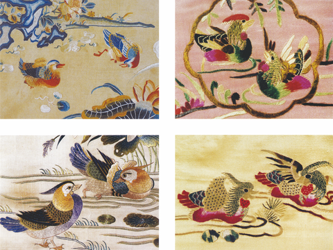  中国传统服饰纹理图案，吉祥图案，富贵图案56 