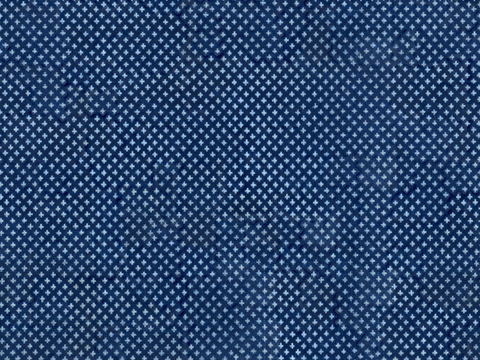 复古蓝印花传统蓝色印染印花布纹46