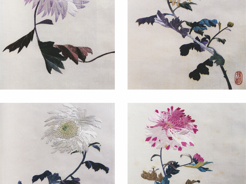  中国传统服饰纹理图案，吉祥图案，富贵图案83 