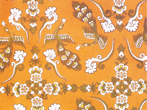 中国传统服饰纹理图案，吉祥图案，富贵图案315