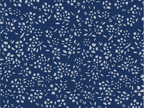  民间传统蓝印花布纹11 