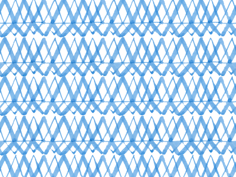  手绘蓝色水彩蜡染扎染印花布纹64 